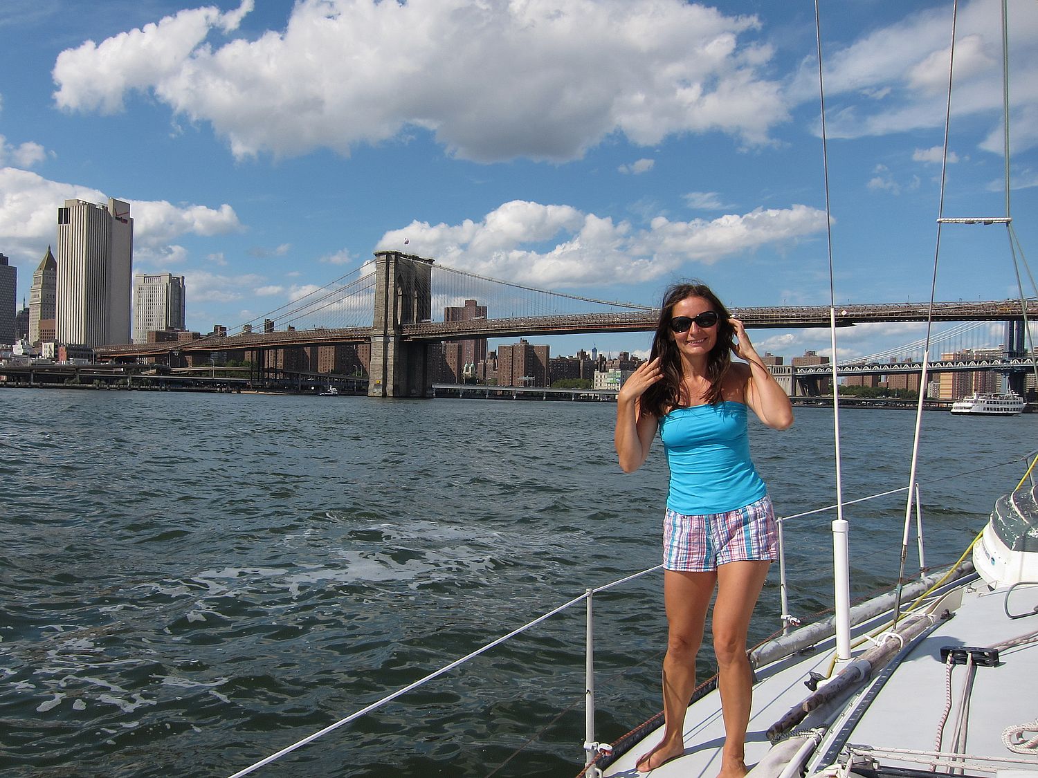 vitorlazas New York Brooklyn híd